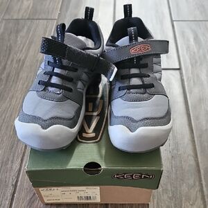 KEEN Kids' Gray Velcro Athletic Sneakers